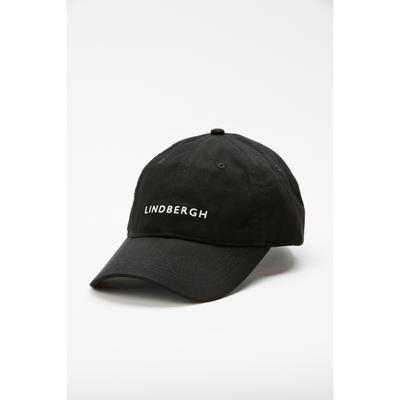 Baseball Cap LINDBERGH "Cap Onesize", Herren, schwarz, Baumwolle, Caps