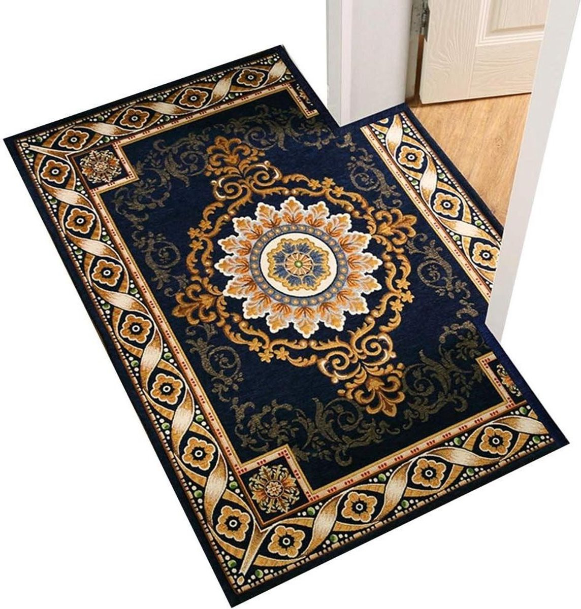 ZRUYI Outdoor Deurmat voor Entree en Keuken, Waterdicht en Ademend, 120 x 180 cm, Kleur E