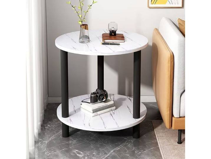 Table d'appoint de canapé, table basse, petite table, style luxe léger, salon moderne et simple, meuble d'appoint de canapé, table de chevet de chambre