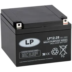 Landport LP12-28 T3 12V 28Ah AGM Bleiakku