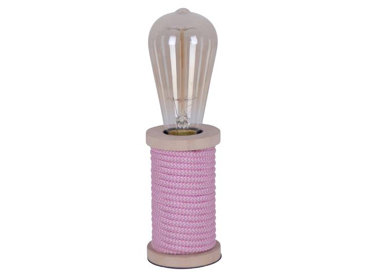 Max lampe de table E27 Ø7cm rose