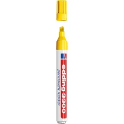 Farbmarkierer gelb für Karteikarten, -taschen, -mappen