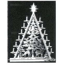 Vorlage 201 Weihnachtsbaum ca.50 x 60 cm