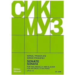 Sonate op.119 für Violoncello und Klavier, Schulbücher