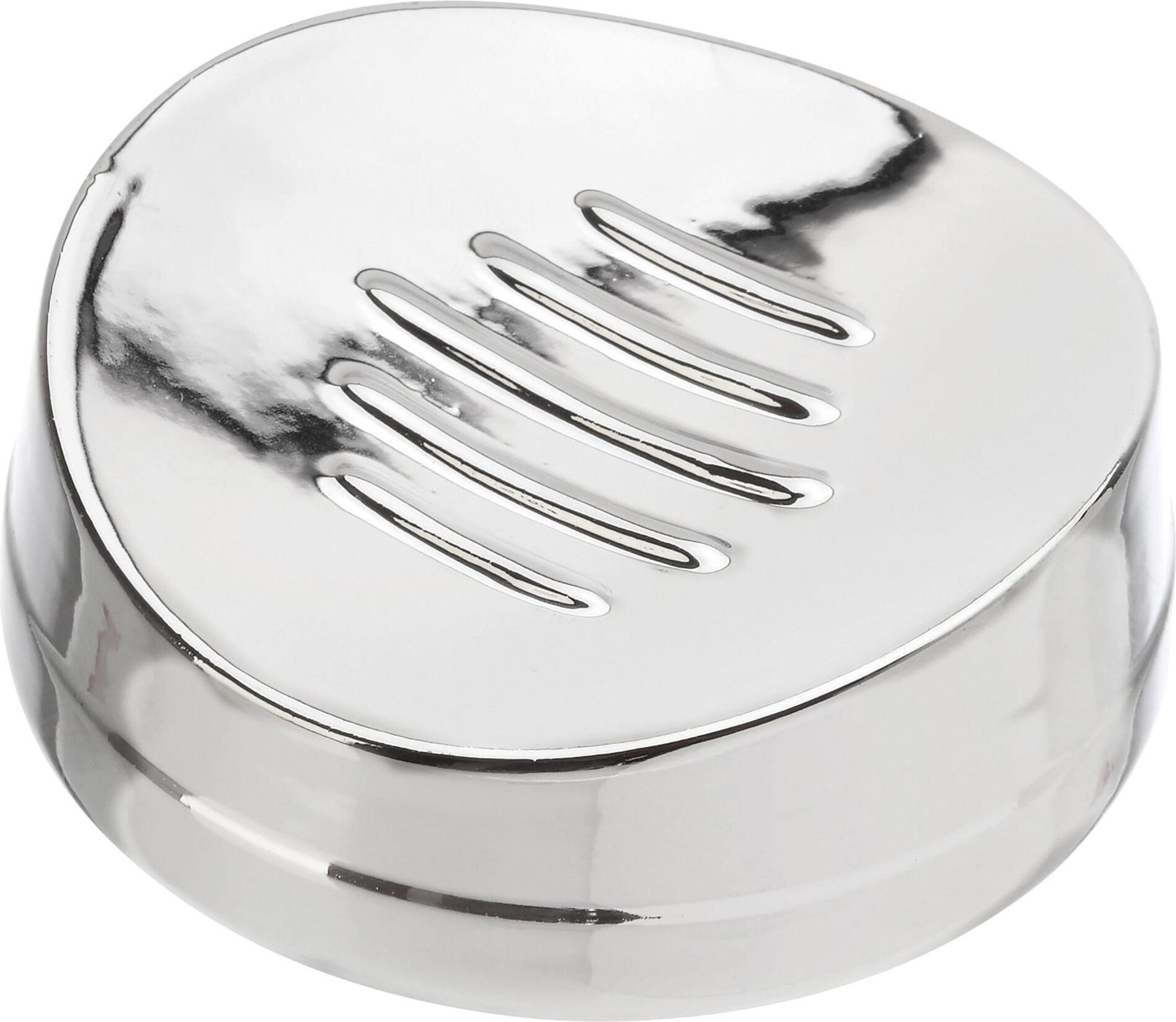Tecnomat PORTASAPONE SERIE KROM IN CERAMICA COLORE CROMO