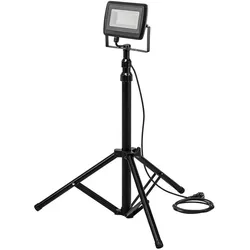 Neo, Arbeitsleuchte, Einzelner 50-W-LED-Scheinwerfer, 4250 lm, 230 V, auf 1,8 m vertikal (4250 lm)