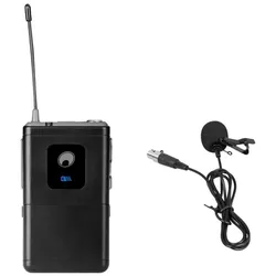 OMNITRONIC UHF-E Serie Taschensender 527,5MHz + Lavaliermikrofon