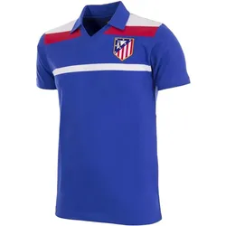 Copa Football, Herren, Fussballtrikot, Atlético Madrid 1986 Retro Trikot (M), Blau