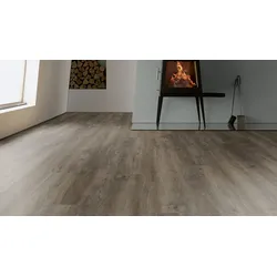 ter Hürne Wood Edition Design-Vinylboden Eiche Canberra tief-gebürstet Landhausdiele Soya Comfort SEAL 1209x221x9,1 mm