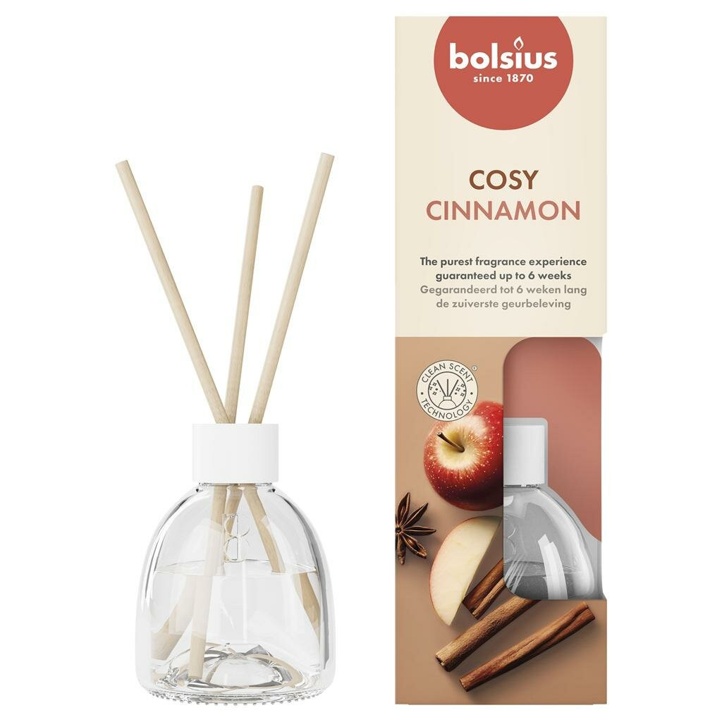 Bolsius geurdiffuser apple cinnamon 60 ml