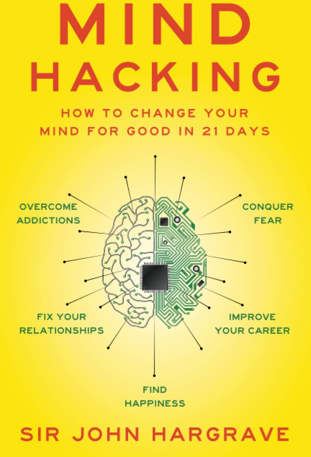 Mind Hacking: How to Change Your Mind for Good in 21 Days by Sir John Hargrave - Paperback Self-Help Book - Gallery Books New Edition