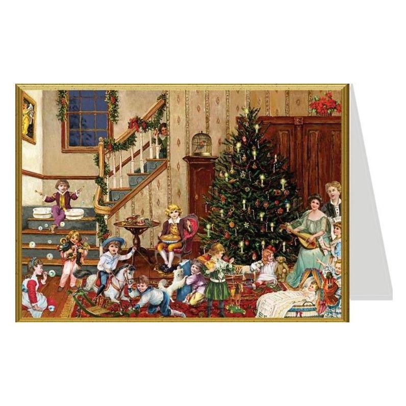 Richard Sellmer 99776 - Weihnachtskarte - Wohnzimmer (99776)
