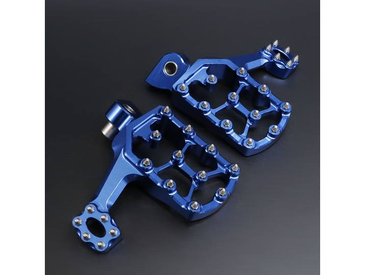 Repose-pieds CNC en aluminium pour Yamaha, extension large, gros repose-pieds, pédale, YZ65, YZ85, YZ125, YZ250, YZ250F, YZ450F, WR250F, WR450F