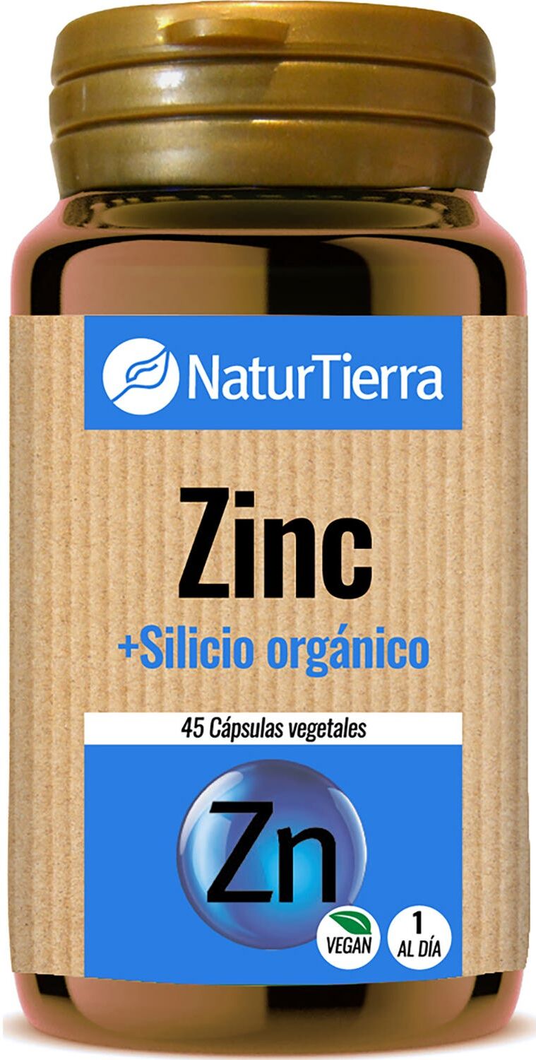 NaturTierra Zinc + Silicio Bio 45caps