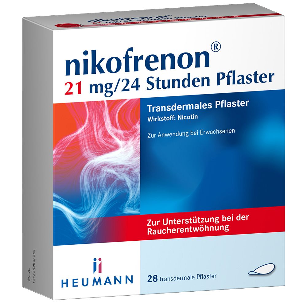 Nikofrenon 21 mg/24 Stunden Pflaster transdermal 28 St