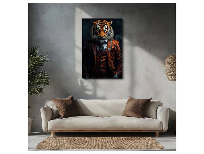 Alubild Stylish Tiger image LAND