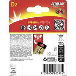 Eveready E304396900 Mono (D)-Batterie Alkali-Mangan 1.5 V 2 St.
