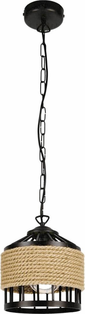 Szpak Colosseum 1 Kleine Hanglamp - Zwart - LED