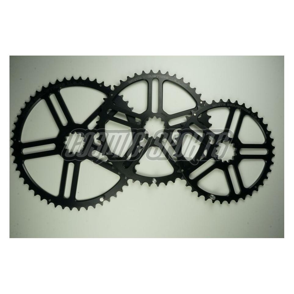 White Industries VBC 17/30 Kettenblatt, innen, 28 Z., black (28) (34271622)