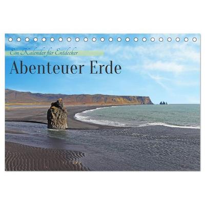 Abenteuer Erde Ein Kalender für Entdecker (Tischkalender 2026 DIN A5 quer), CALVENDO Monatskalender