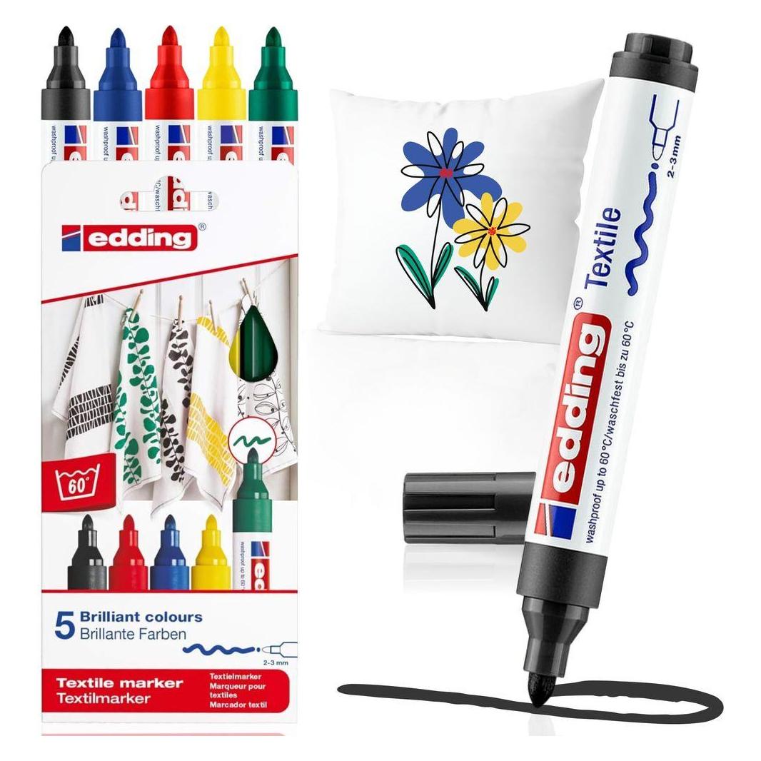 Edding Textil Marker 4500 (5x) (4-4500-5S)