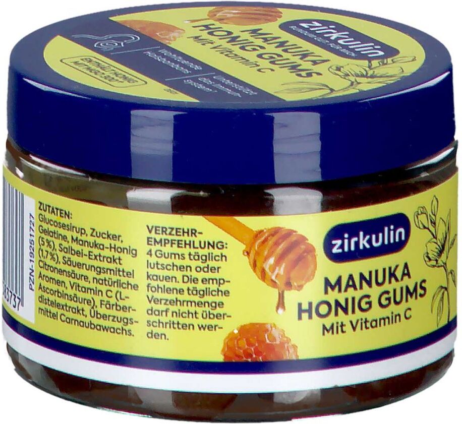 zirkulin Manuka Honig Gums 75g