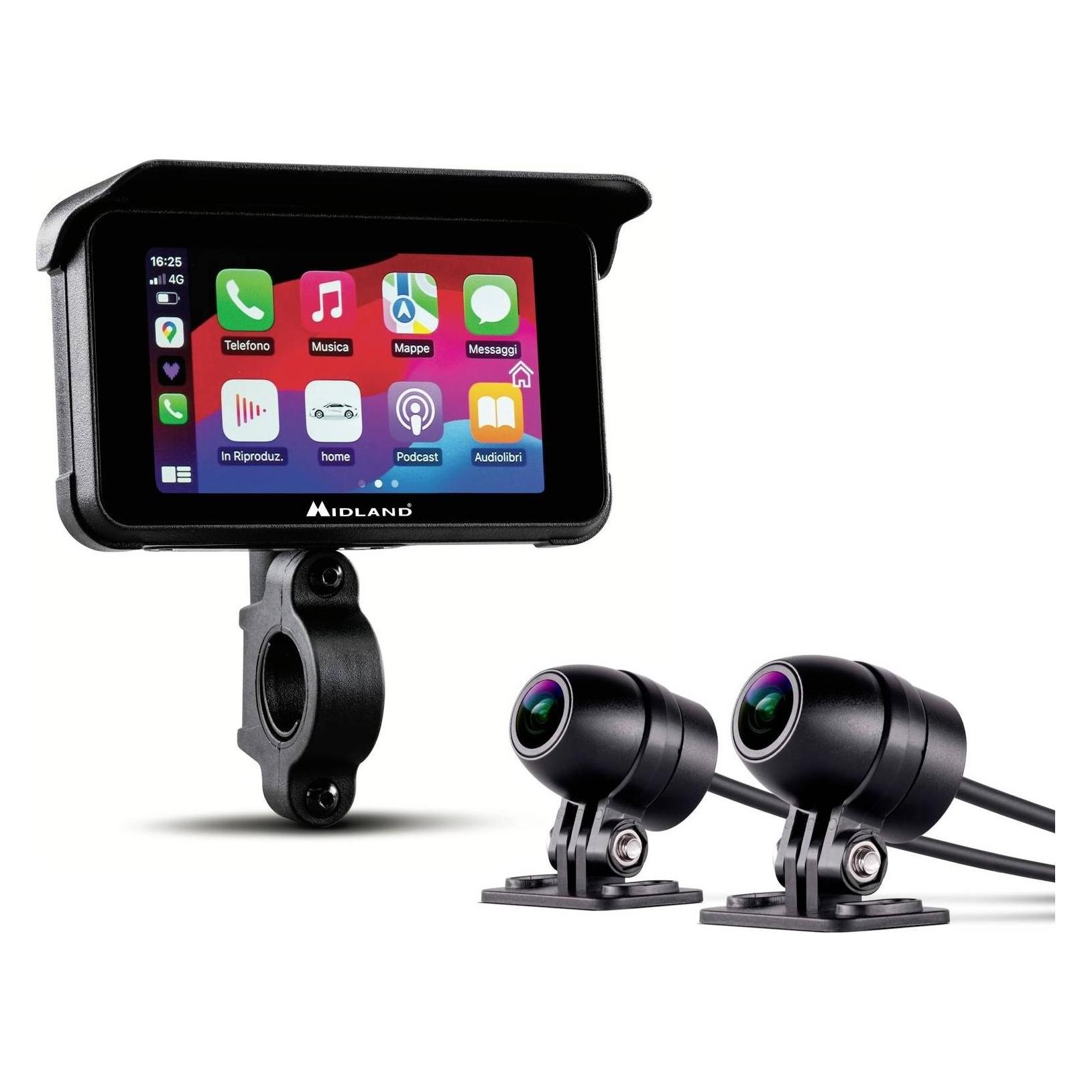 Albrecht Midland BikePlay Guardian Motorrad Multimedia System (C1636)