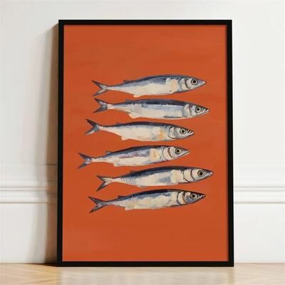 Uplift Picks French Breakfast Food Canvas Print Kitchen Wall Art Decor 25 40x60 Cm unframed