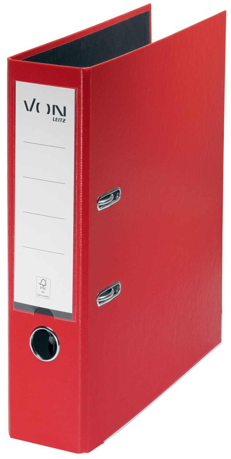 LEITZ Ordner Rückenbreite 8 cm DIN A4 rot 10550025