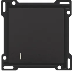 Niko Züblin 200-61901 Abdeckung für elektronischen Hotelkarten Schalter, piano black coated 20061901