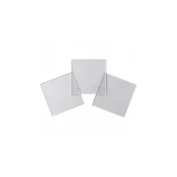 Ersatzglasscheibe für Druckknopfmelder neutral, VPE 3 Stück