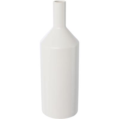 Dekovase CREATIV HOME "Vase", weiß, H:30cm Ø:11cm, Vasen, mit durchbrochenem Design