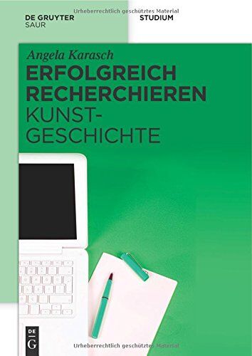 Angela Karasch - Erfolgreich recherchieren - Kunstgeschichte - Preis vom 09.10.2026 07:28:09 h