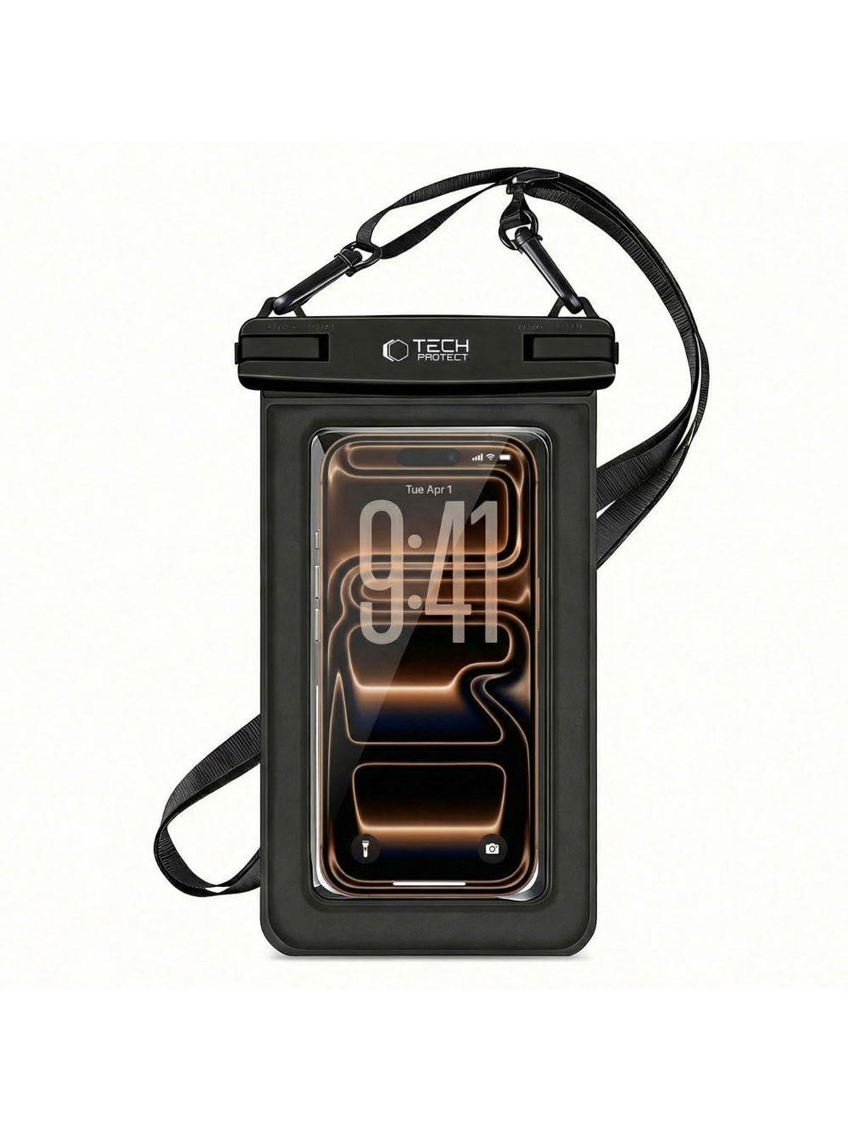 Tech-Protect UWC7 Waterproof Case 6.9" - Black