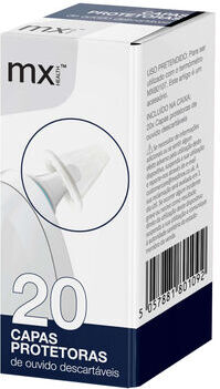 Mx Health Capas Protetoras de Ouvido 20 un