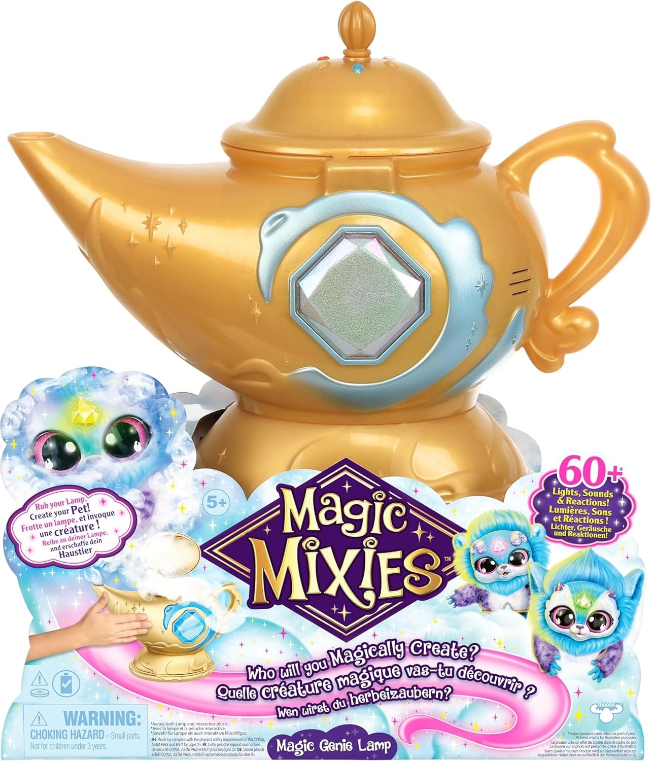 Magic Mixies Magische Wonderlamp, blauw
