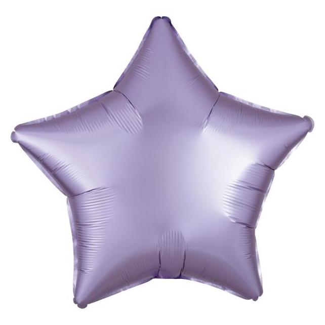 Amscan Folienballon Stern Pastel Lila Seidenglanz (5x) (9914124)