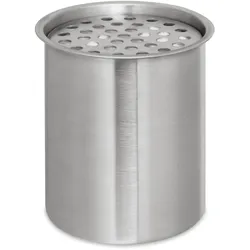 Moritz Bio-Ethanol Edelstahl Dose 0,45 mit Wolle als Brenndose
