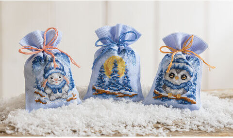 Geschenksäckchen "Winterzeit"