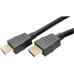 goobay HDMI-Kabel HDMI 2.1 0.5 m schwarz