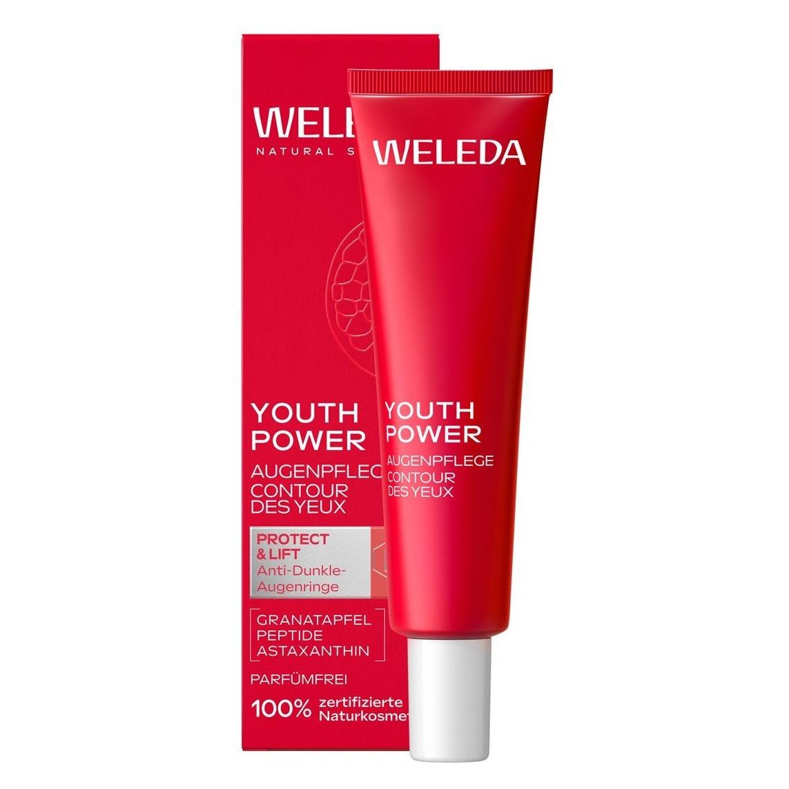 Weleda Youth Power Augenpflege Granatapfel (Augenpflege Crème, 12 ml, Tag + Nacht) (004597DC)
