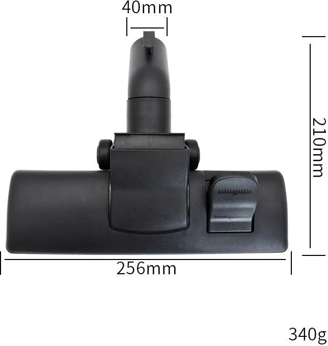 INF Universelle kleine Roll-Bodendüse für 32 & 35 mm Staubsauger