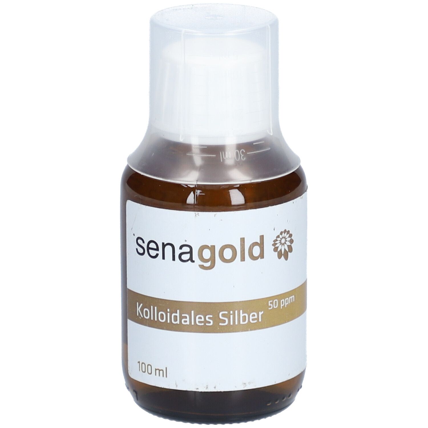 Kolloidales Silber 50 ppm flüssig 100 ml Flüssigkeit