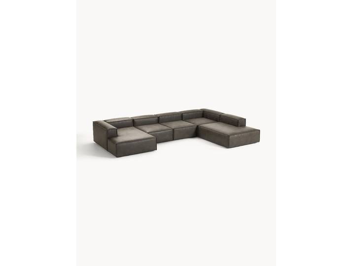 XL leren modulaire bank Lennon