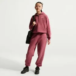 NIKE Kinder Kapuzensweat STUDIO FLEECE, Größe M in Lila Lila