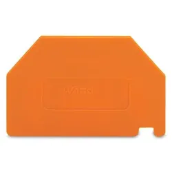 Wago 284-322 Trennwand,2 mm dick,überstehend,orange 284322  - 25 Stück