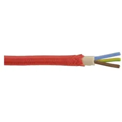 Kash, Kabelleitung, 4016138962659 Connection cable 3 x 0.75 mm2 Red 100 m (100 m)