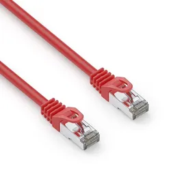 PureLink CAT 6A Patchkabel. S/FTP - rot - 15,0m