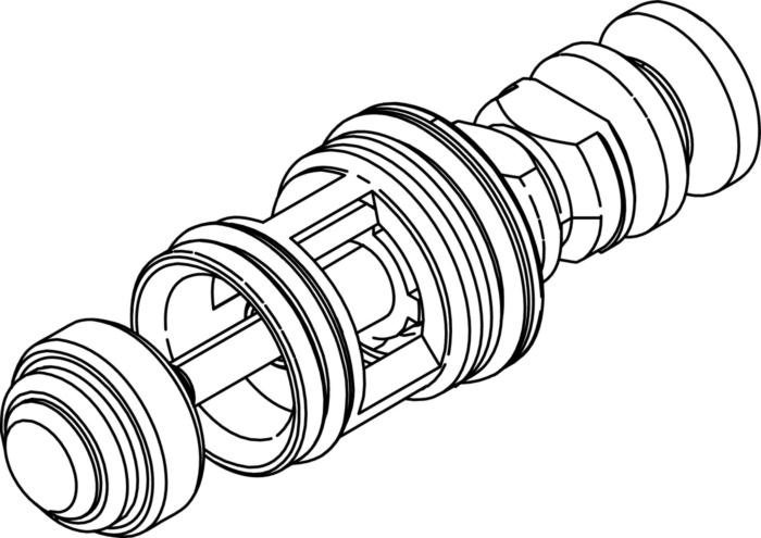Ideal Standard MELANGE Bade, kpl., Chrom A962047AA
