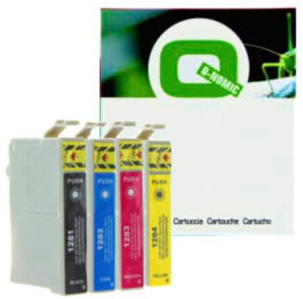 Q-Nomic T1285 Pack 4 colores (T1281 + T1282 + T1283 + T1284)